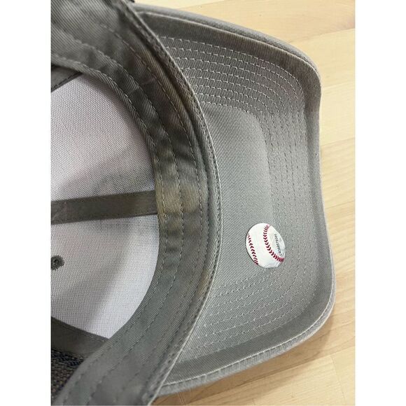 Nike Seattle Mariners Grey Black Ombre Baseball Cap Hat Adjustable One Size Snap - Picture 4 of 8